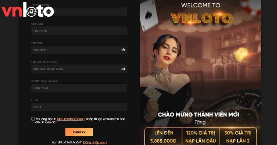 Nội dung 3 bước thực hiện đăng ký Vnloto cực dễ